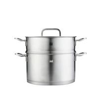 ZWILLING 24cm Stainless Steel Deep Pot with Steamer Set