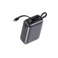 KSIX Power Bank 30000 mAh Power PULSE, pilkas