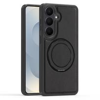 Wireless Charging 360 Ring Buckle Leather Case for Samsung Galaxy S26 Ultra S25 Edge S24 Plus S23 S22 Z Fold 7 Z Flip 6 5 4 3 KickStand Phone Cover Samsung Galaxy S22 juoda