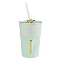 Starbucks 600ml Mint Green Ceramic Straw Cup with Crown Lid