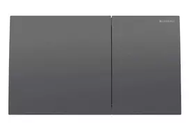 Geberit Sigma70 - WC nuleidimo plokštelė, lengvai valoma, juodo chromo, šlifuoto 115.622.QD.1