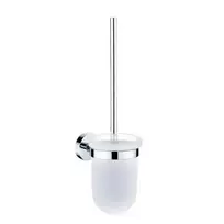 Nimco Unix - Tualetinio šepečio rinkinys, montuojamas ant sienos, matinis stiklas / chromas UN 13094WN-26