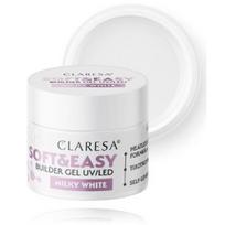 Claresa Soft & Easy Builder Gel UV / LED gelis nagų priauginimui - Clear 45g.