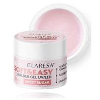 Claresa Soft & Easy Builder Gel UV / LED gelis nagų priauginimui - Sweet Sugar 45g.