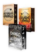 Rebecca Yarros 3 knygų rinkinys: Ketvirtasis sparnas + Geležinė liepsna + Onikso audra