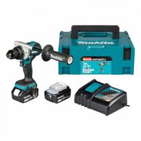 Makita DHP492RTJ smūginis gręžtuvas - suktuvas 2x5 Ah
