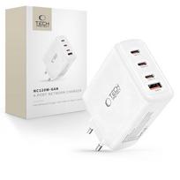 Tech-Protect 120W Gan-4 USB-C / USB-A kroviklis - White - 335923