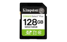 Kingston Canvas Select Plus Gen3 128GB SD kortelė
