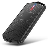M.2 NVME/SATA SSD išorinis dėklas USB-C EEM2-GAM AXAGON