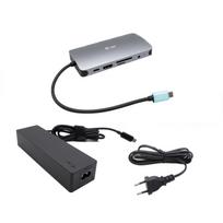 i-tec USB-C Metal Nano Docking Station su HDMI, VGA, LAN ir Audio