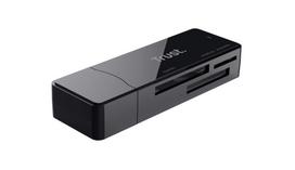 USB 3.1 atminties kortelių skaitytuvas TRUST NANGA 21935