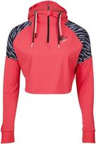 Gorilla Wear Zion Cropped Hoodie - Red