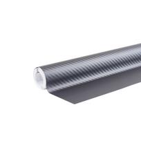 3D anglies pluošto folija, grafito spalvos, 30 cm x 150 cm, AMIO-02599