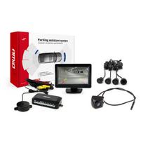 Parkavimo pagalbos sistema TFT01 4,3" su HD-310 kamera, 4 juodi jutikliai GOLD