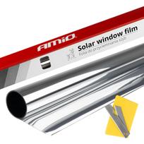 Langų tamsinimo plėvelė Dark Silver 15%, 0,5x3 m AMIO-01658