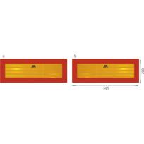 Galiniai atšvaitai TW-P2/RR 101-01W-71 200x565 mm, 2 vnt.