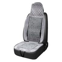 Automobilio sėdynės kilimėlis su karoliukais CSM-17, 45x120 cm - pilka