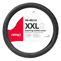 Automobilio vairo užvalkalas 44-46 cm, natūrali oda, SWC-51-XXL