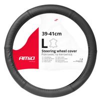 Automobilio vairo užvalkalas 39-41 cm, natūrali oda, SWC-50-L