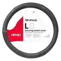 Automobilio vairo užvalkalas 39-41 cm, natūrali oda, SWC-49-L