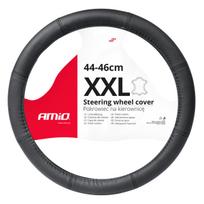 Automobilio vairo užvalkalas 44-46 cm, natūrali oda, SWC-48-XXL