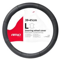 Automobilio vairo užvalkalas 39-41 cm, natūrali oda, SWC-48-L
