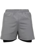 Gorilla Wear Cortez 2-In-1 Shorts - Antracite