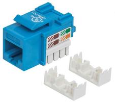 Intellinet RJ45 UTP Cat5e Keystone Modulis, Mėlynas