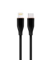 Lightning į USB-C laidas 1.5M juodas