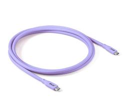 USB-C į USB-C kabelis 2m (M/M) PURPLE CLUB3D