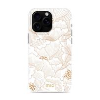 MIO Balti Rožės dėklas iPhone 16 Pro Max