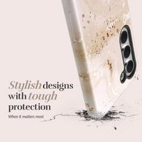 MIO Aukso Marmuro Magsafe Dėklas Samsung S24 FE 5G