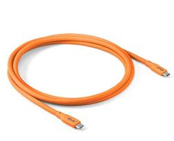 USB-C į USB-C kabelis 2m (M/M) ORANGE CLUB3D