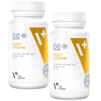 VET EXPERT MULTIVITAMIN - vitaminų ir mineralų preparatas šunims ir katėms 2x30 kapsulių
