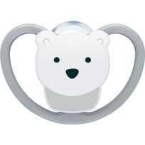 NUK Perfect Match Air 18+m čiulptukas Polar Bear 1 vnt.