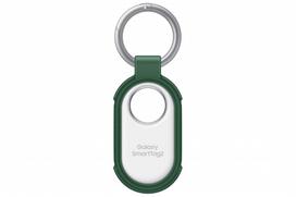 Samsung SmartTag2 tvirtas dėklas su karabinu, žalias