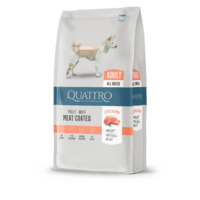 QUATTRO Extra Salmon su lašiša sausas šunų pašaras, 3kg