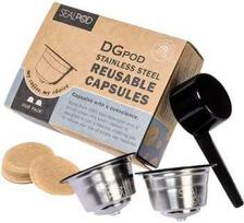 Reusable capsules compatible with NESCAFÉ® Dolce Gusto® Sealpod Duo Pack