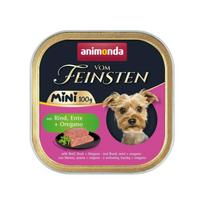 ANIMONDA Vom Feinsten mini suaugusiems šunims skirta jautiena 100 g