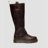 Dr. Martens Anistone BKR High Leg Dark Brown Crazy Horse - Dydis 40 (41871200 Laisvalaikio batai)