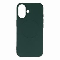 Dėklas "samsung Galaxy S25 Edge Magsafe Liquid Silicone Case" - žalias