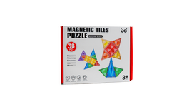 Magnetinis kaladėlių konstruktorius (38 dalių)