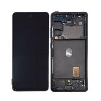 Ekranas Samsung G780 S20 FE su rėmeliu Cloud Navy OLED