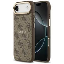 GUESS dėklas IPHONE 17 Air, suderinamas su MagSafe GUHMP17MP4MSEGCW (PU 4G W / Classic) rudas