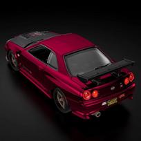Hot Wheels Collectors RLC Exclusive sELECTIONs Modeliukas Nissan Skyline GT-R (BNR34) (yra Sandėlyje)