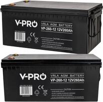 VOLT POLSKA Akumulator AGM VPRO 12V 260Ah | 6AKUAGM260 | 5904100452736