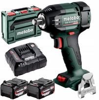 METABO smūginis veržliasukis SSW 18 LTX 550 BL 550Nm 2x5,2Ah METABOX | 602404650 | 4061792263956