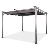 Pavėsinė Pergola SPRINT 3x4, Anthracite/Grey