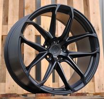Ratlankis RACINGLINE H5084 R21x9.5 5x130 ET 46 CB 71.6 (Black Half Matt) (850 kg)