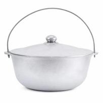 Aliuminio puodas su dangčiu 2 l 20 cm